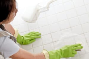 Cleaning tile and grout, Floor Coverings International Plano